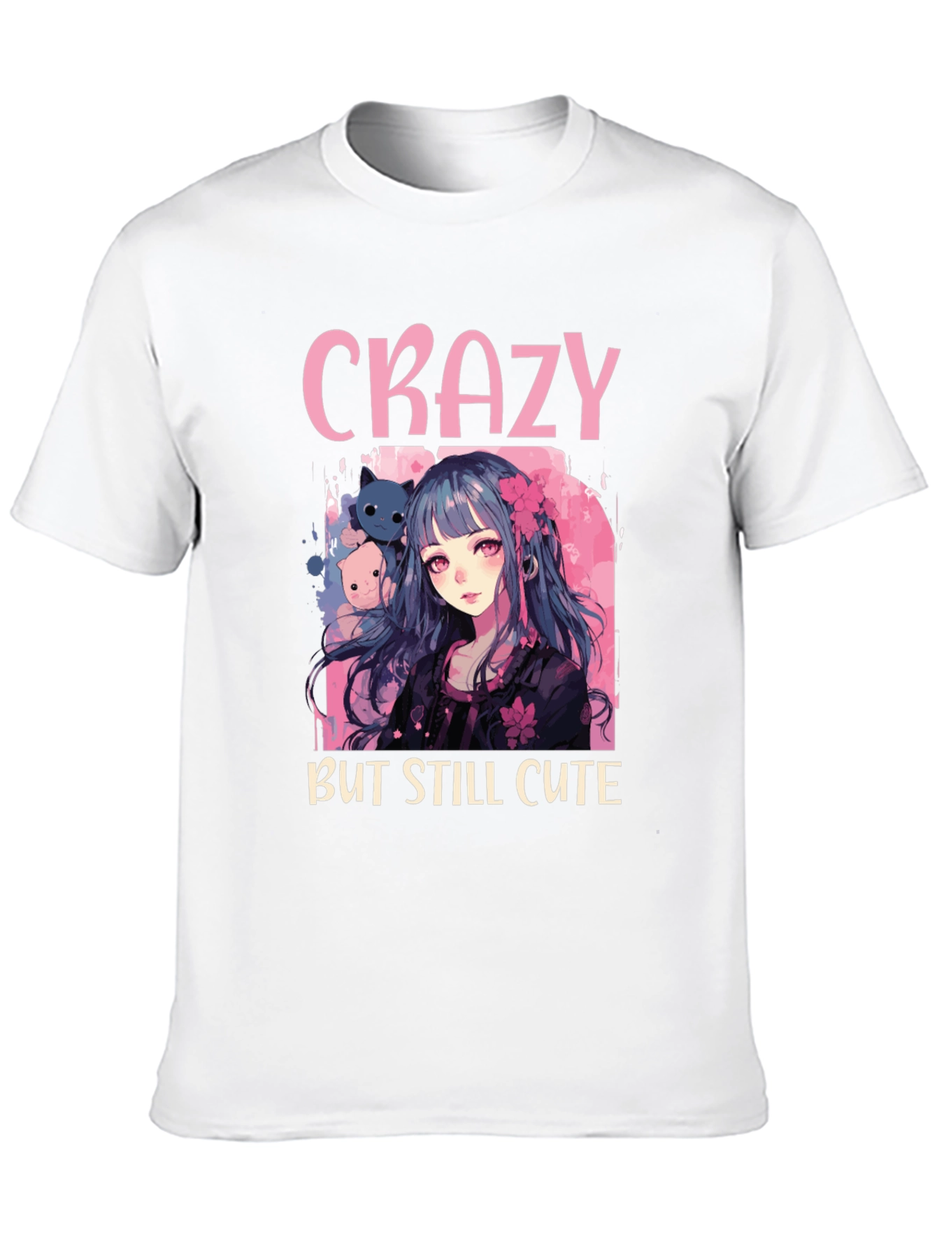 Crazy But Still Cute Anime T-Shirt