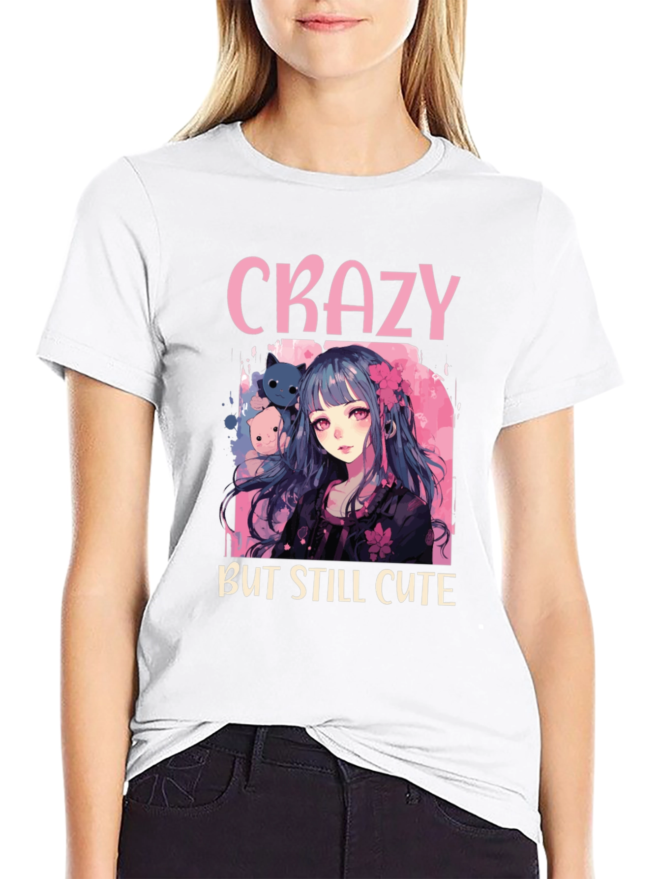 Crazy But Still Cute Anime T-Shirt