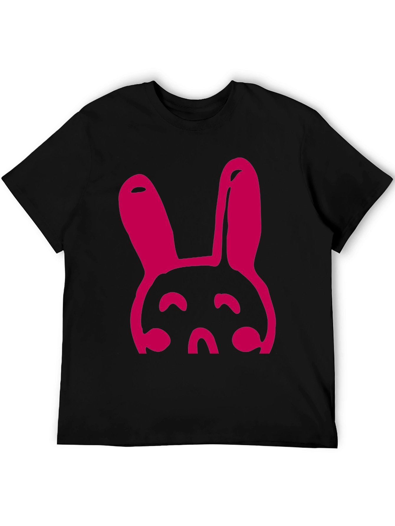 Bunny Graphic Tee - Black