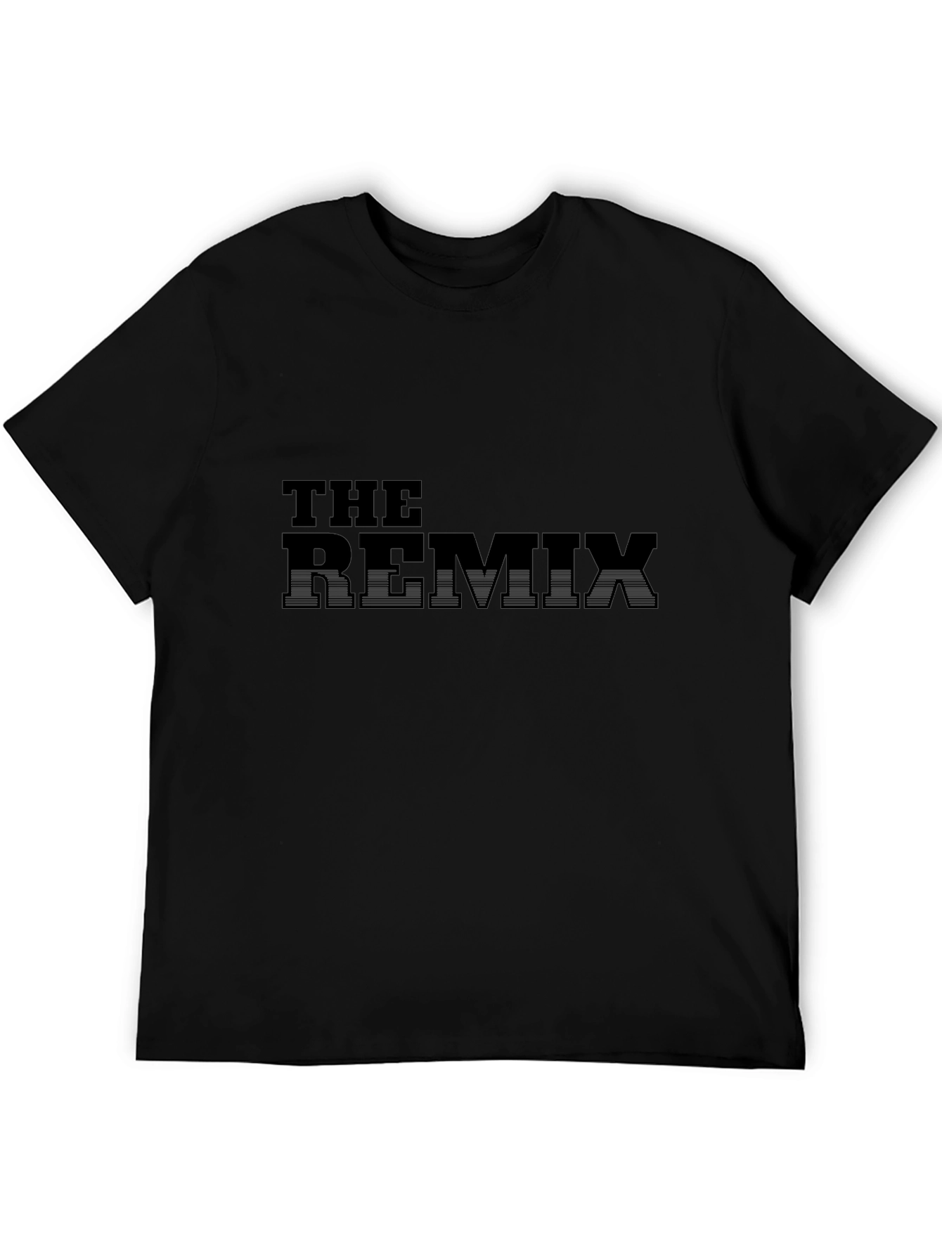 The Remix Black Graphic Tee