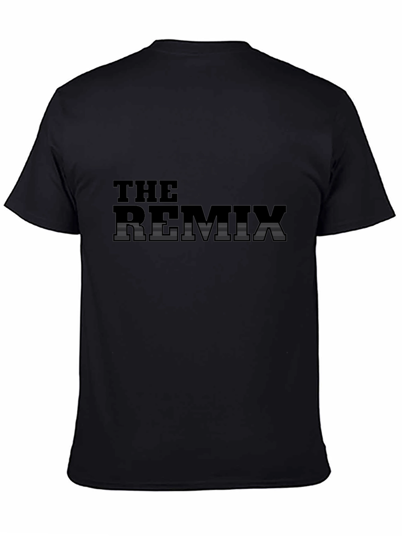 The Remix Black Graphic Tee