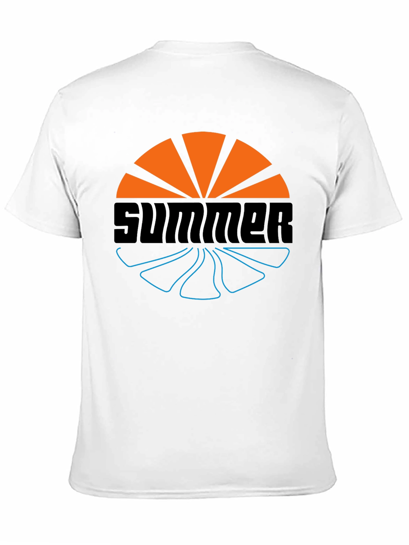 Summer Vibes Graphic Tee - Stylish Black T-Shirt