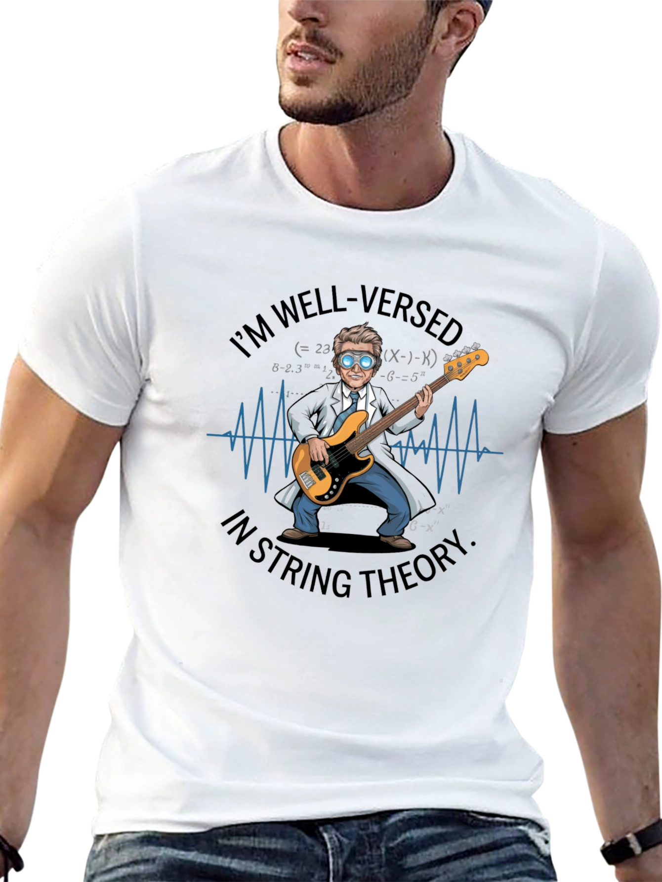 Well-Versed String Theory Graphic T-Shirt