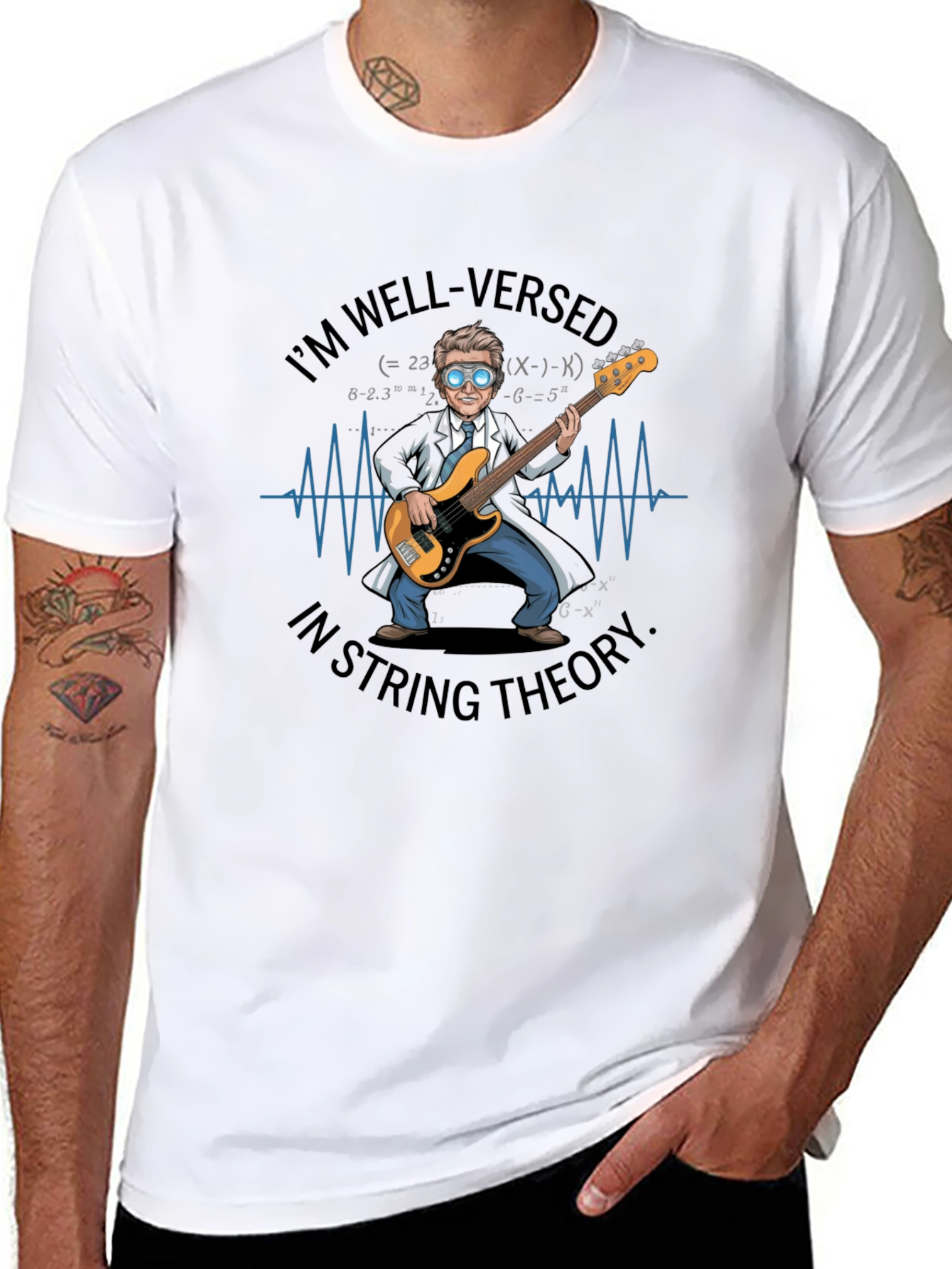 Well-Versed String Theory Graphic T-Shirt