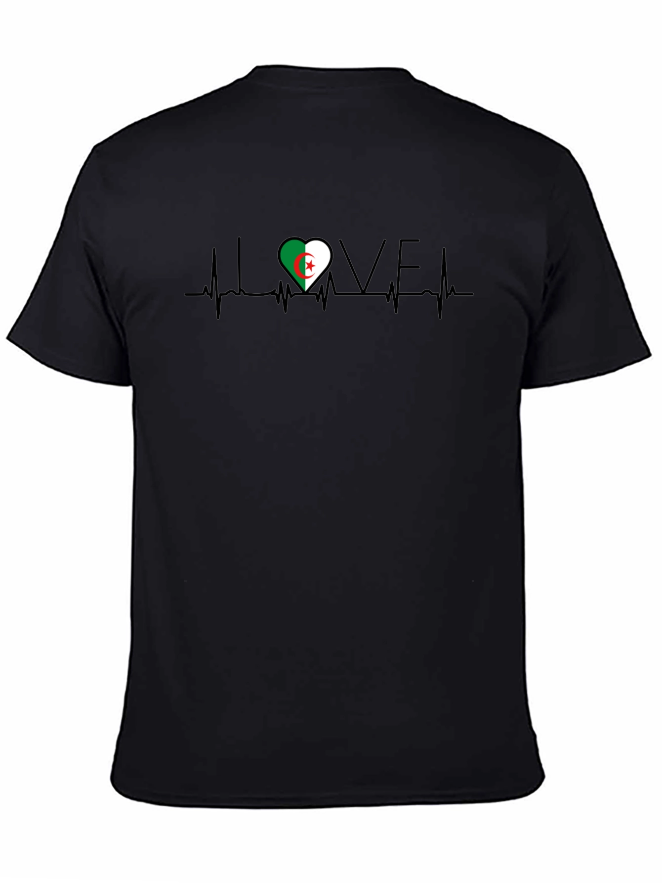 Algeria Heartbeat T-Shirt - I Love Algeria Tee