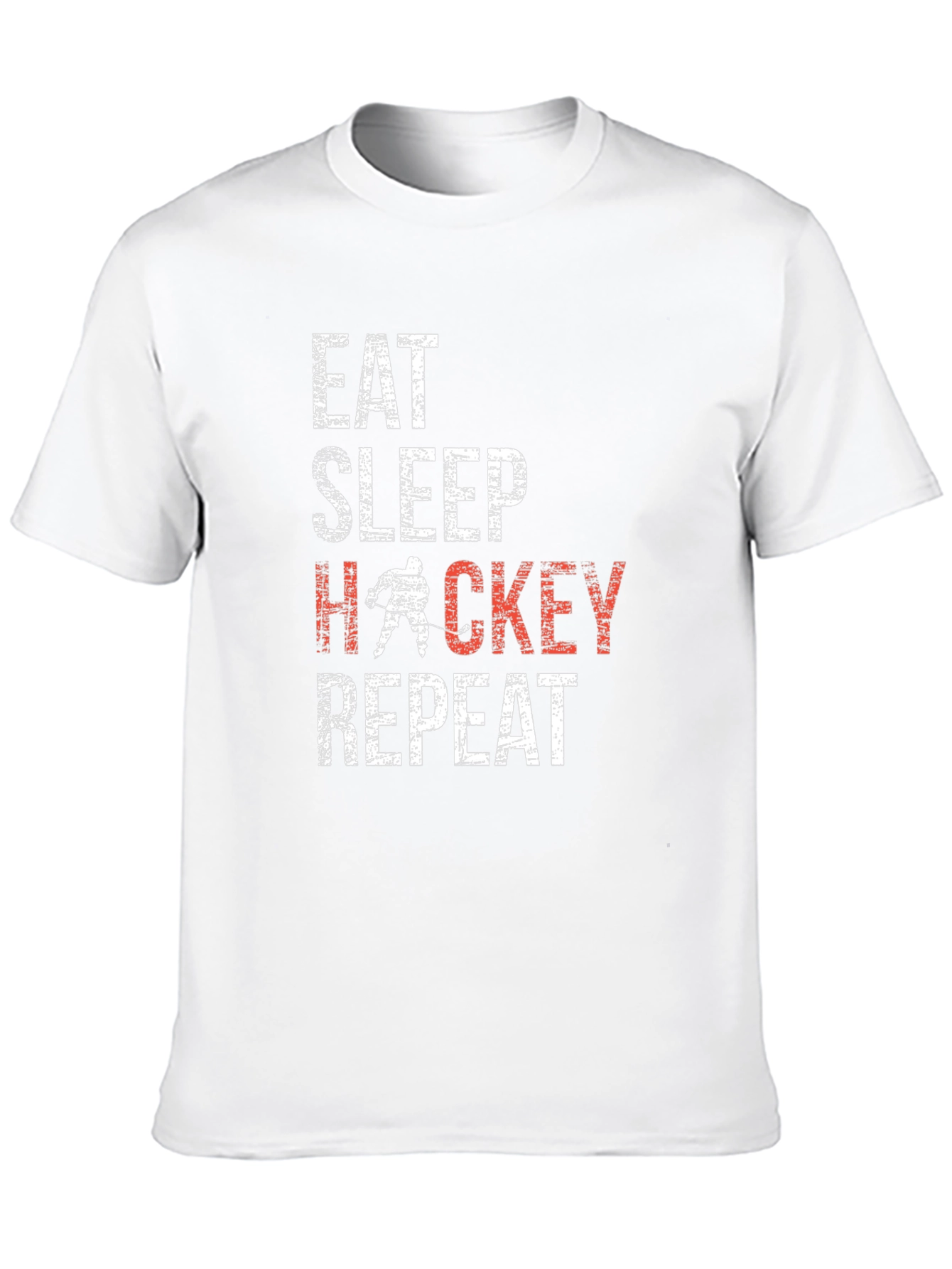 Eat Sleep Hockey Repeat Graphic Tee
