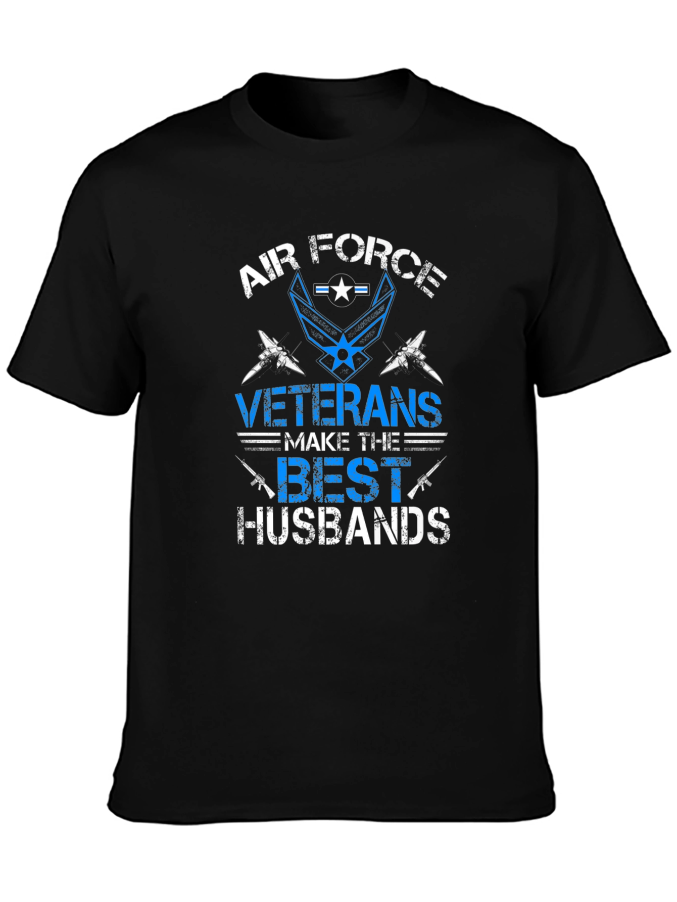 Air Force Veteran Husband Graphic T-Shirt