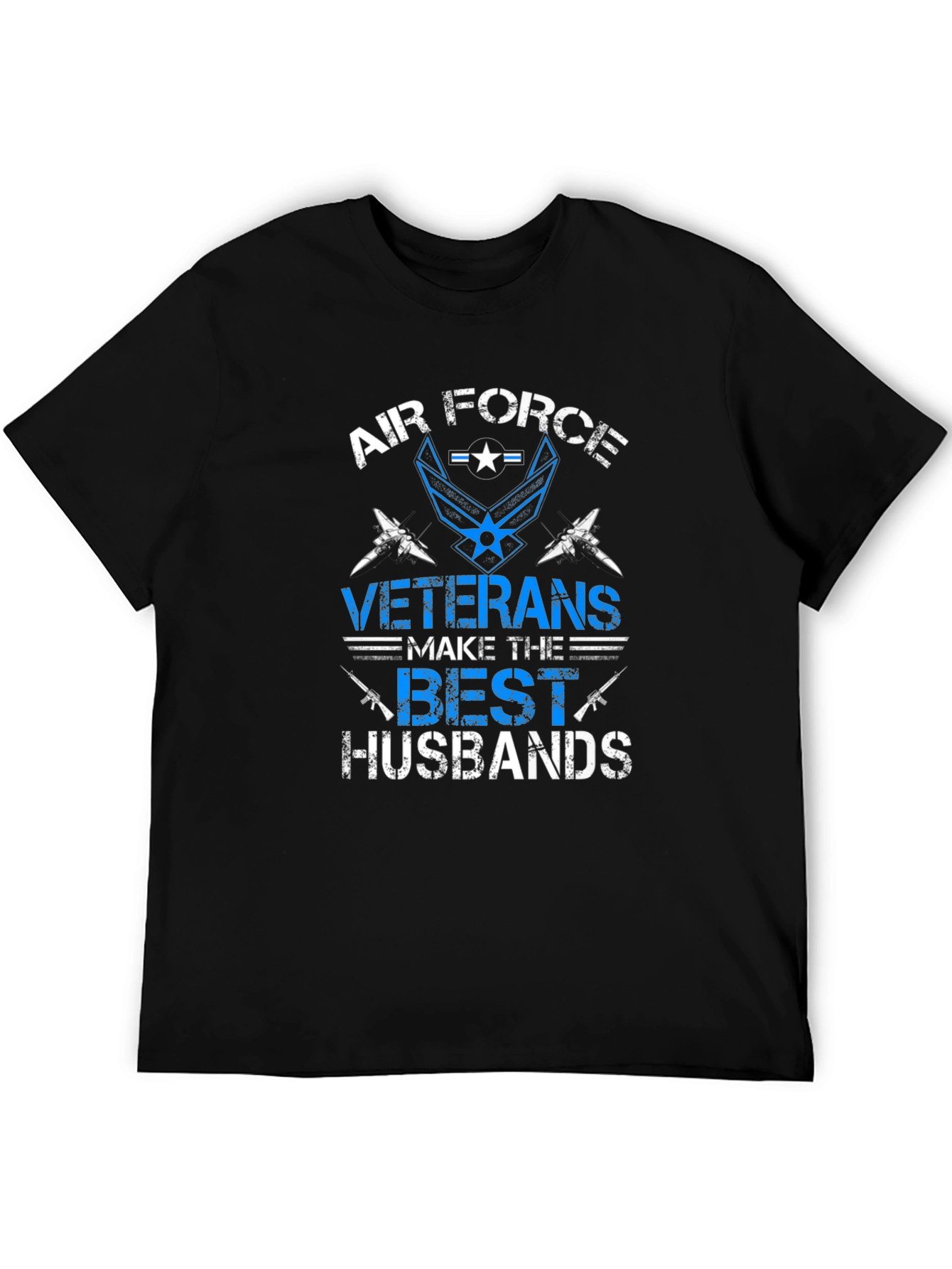 Air Force Veteran Husband Graphic T-Shirt