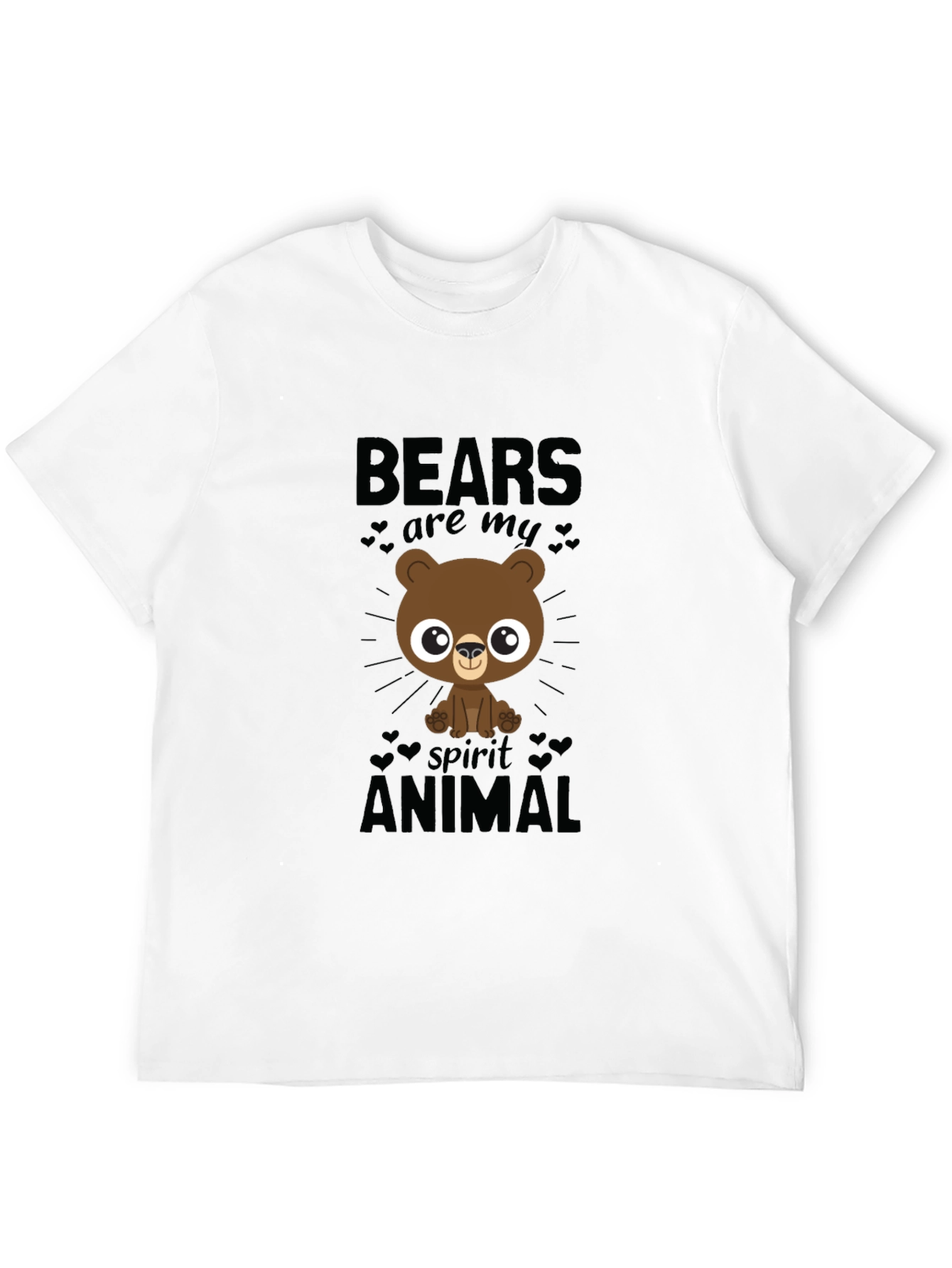 Bear Spirit Animal Graphic Tee