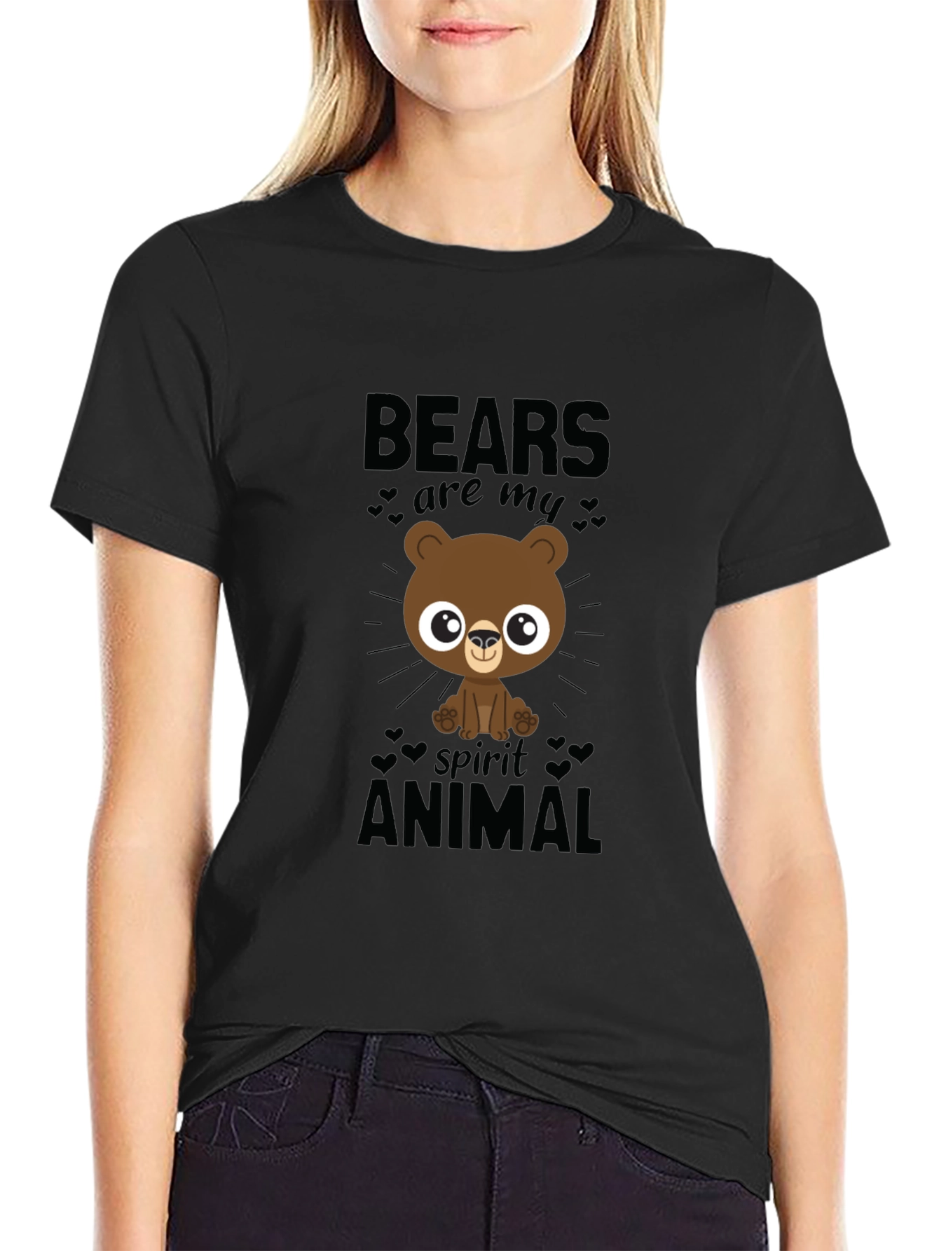 Bear Spirit Animal Graphic Tee