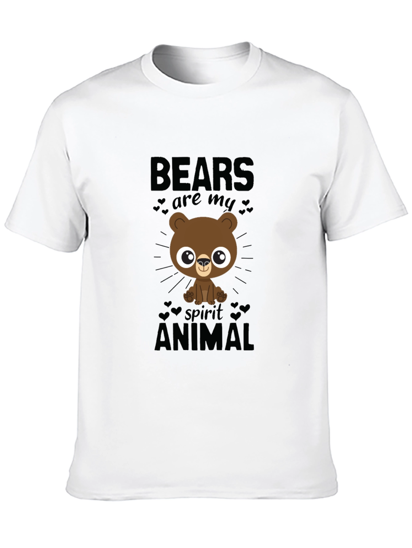 Bear Spirit Animal Graphic Tee