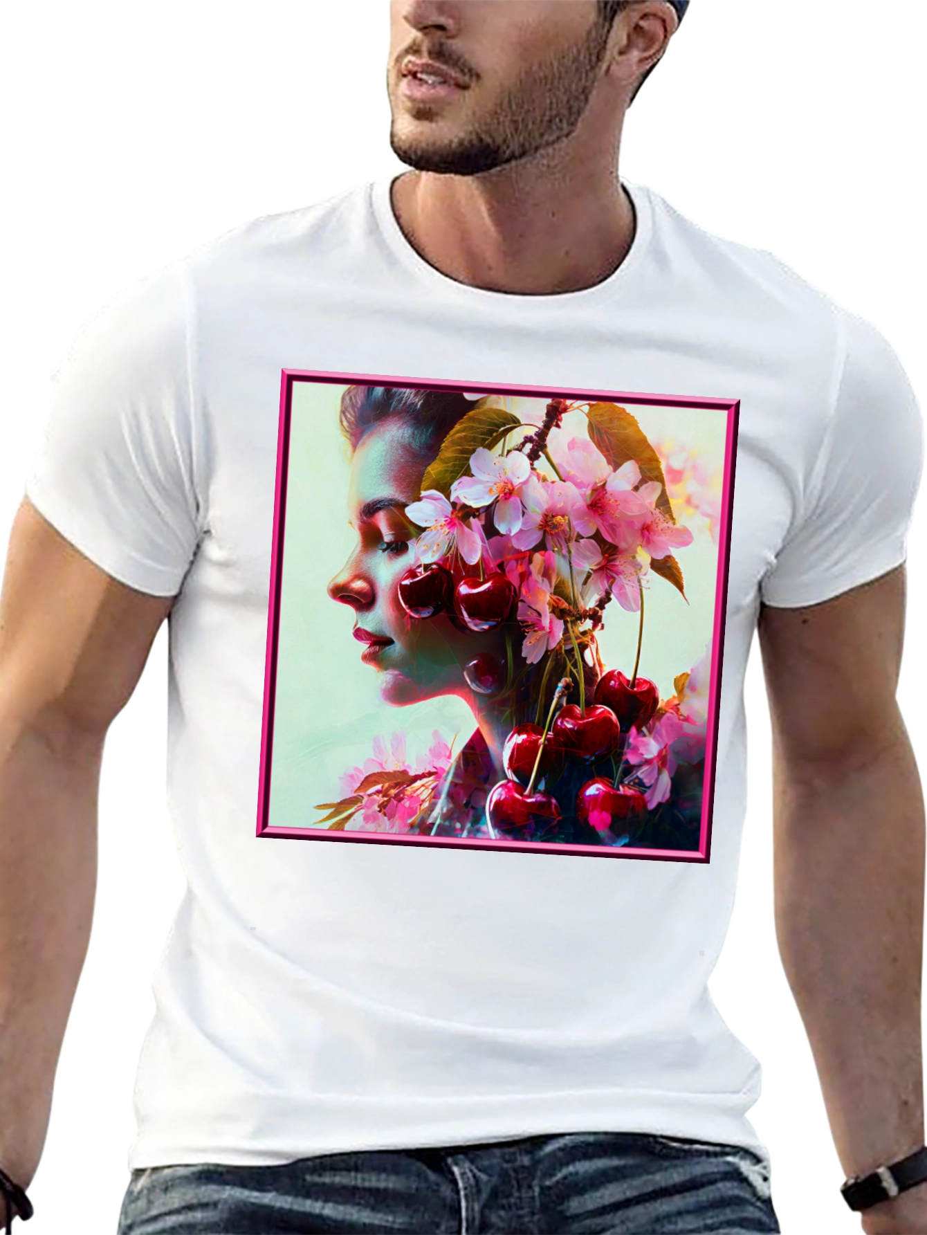 Cherry Blossom Girl Graphic Tee