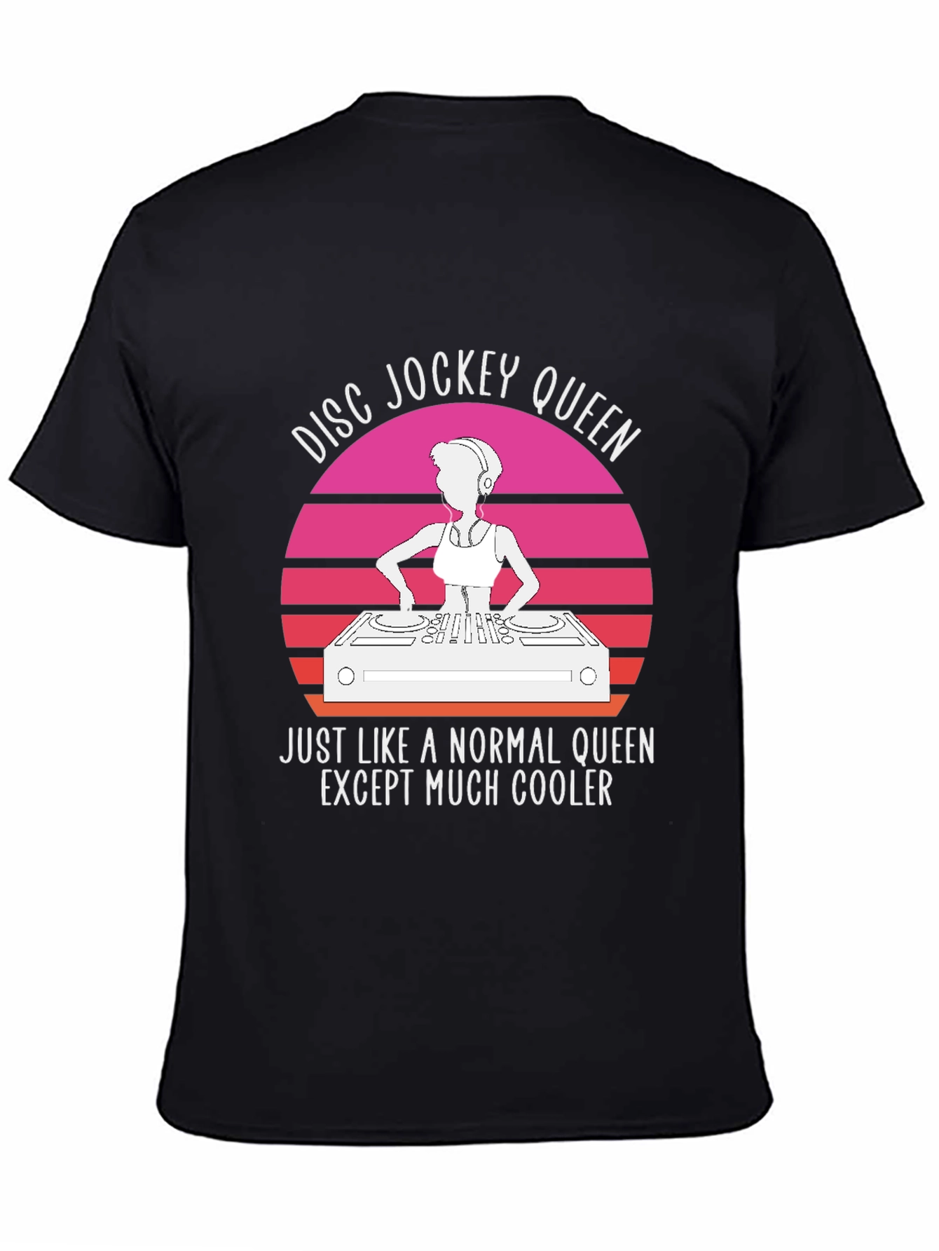 Disc Jockey Queen Graphic T-Shirt