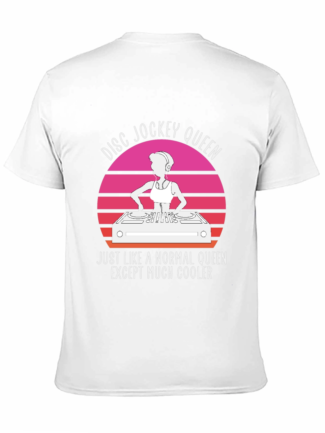 Disc Jockey Queen Graphic T-Shirt