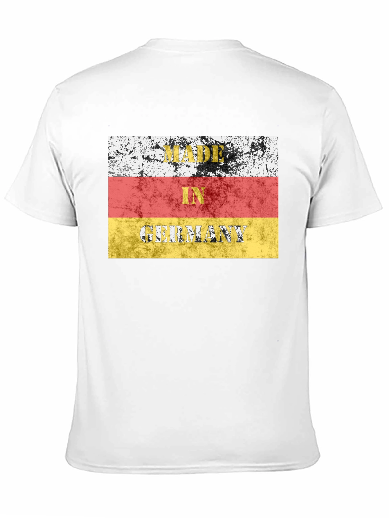 Made in Germany Flag T-Shirt Black