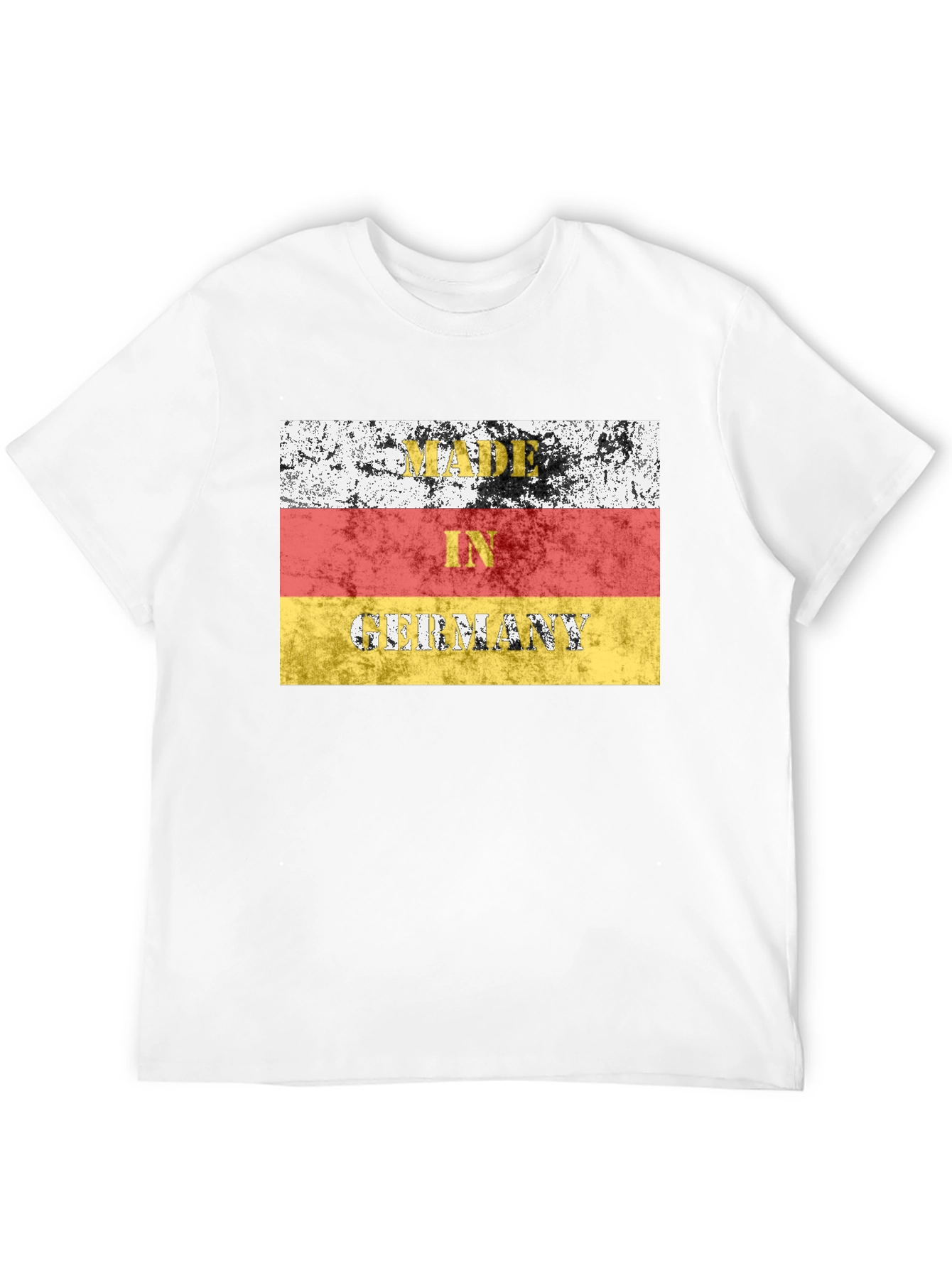 Made in Germany Flag T-Shirt Black