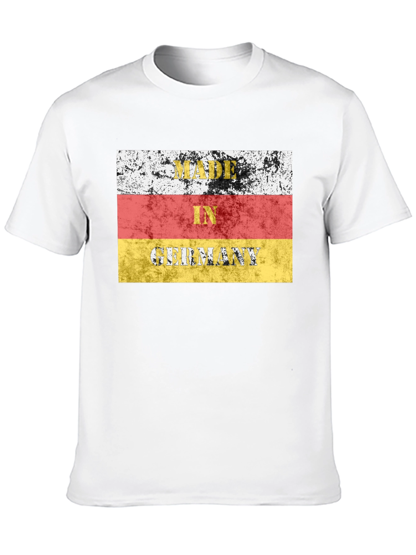 Made in Germany Flag T-Shirt Black