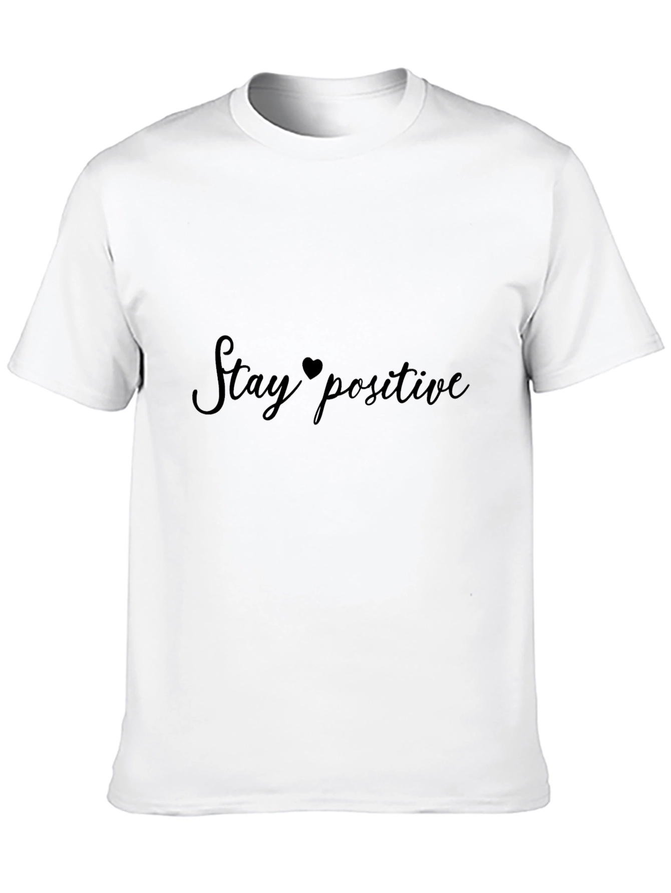 Stay Positive Black T-Shirt