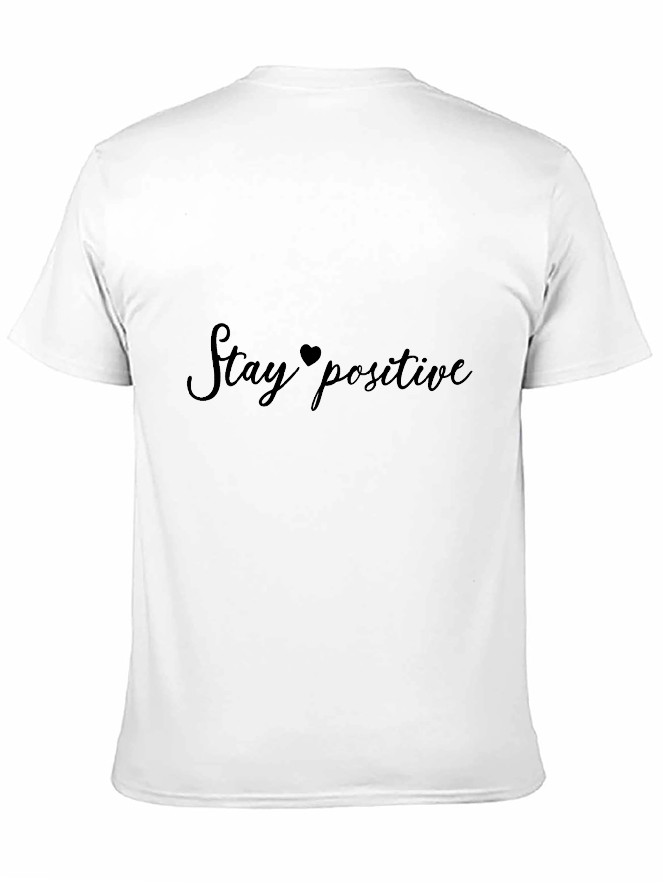Stay Positive Black T-Shirt