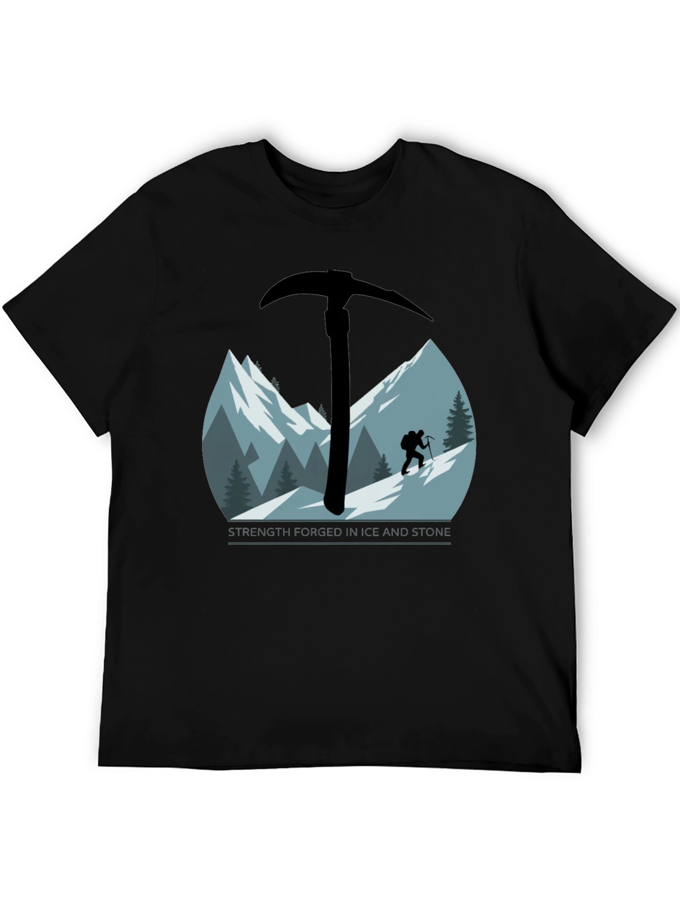 Climbing Ice Axe Graphic T-Shirt