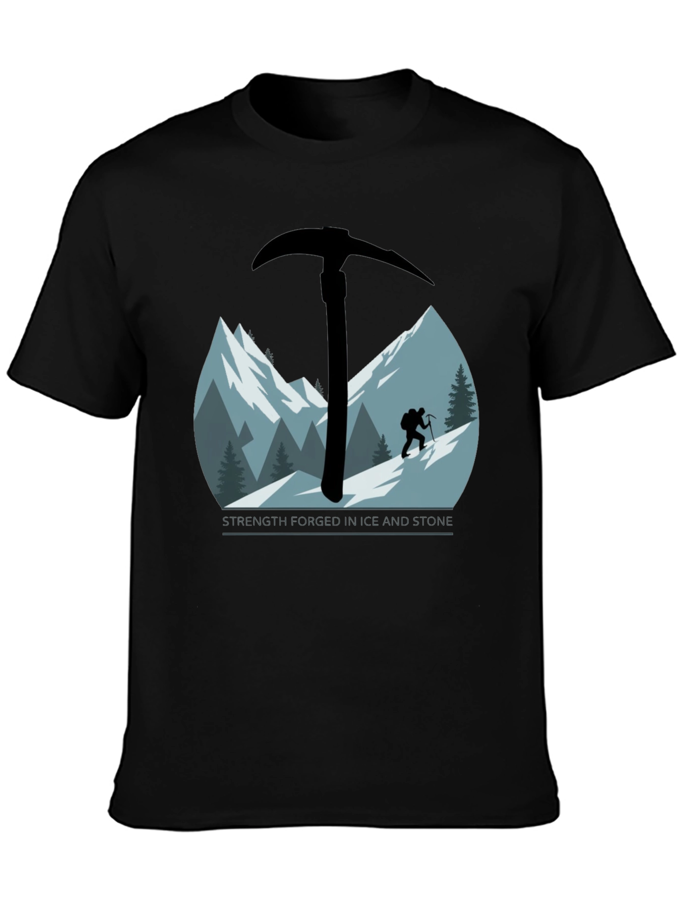 Climbing Ice Axe Graphic T-Shirt