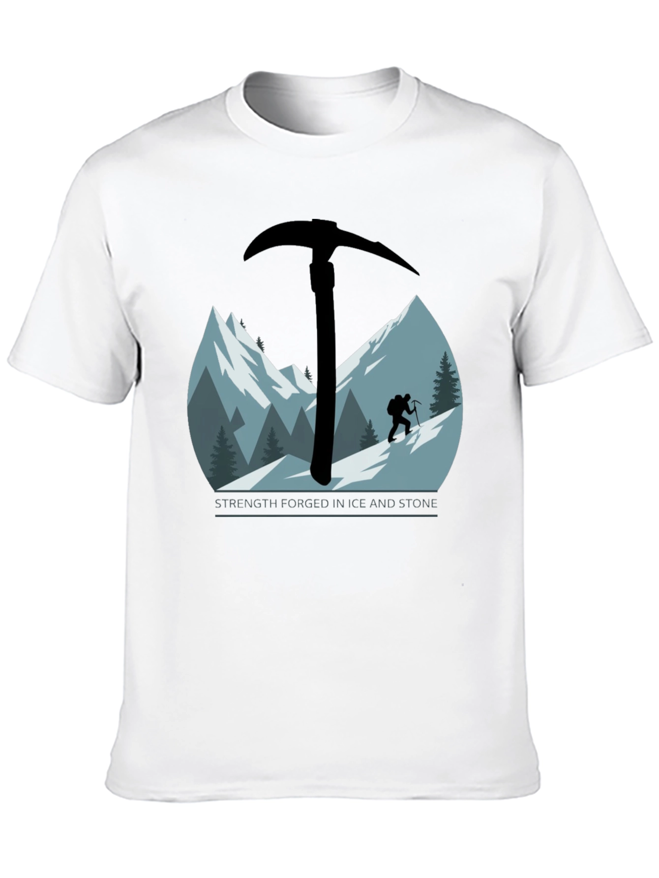 Climbing Ice Axe Graphic T-Shirt