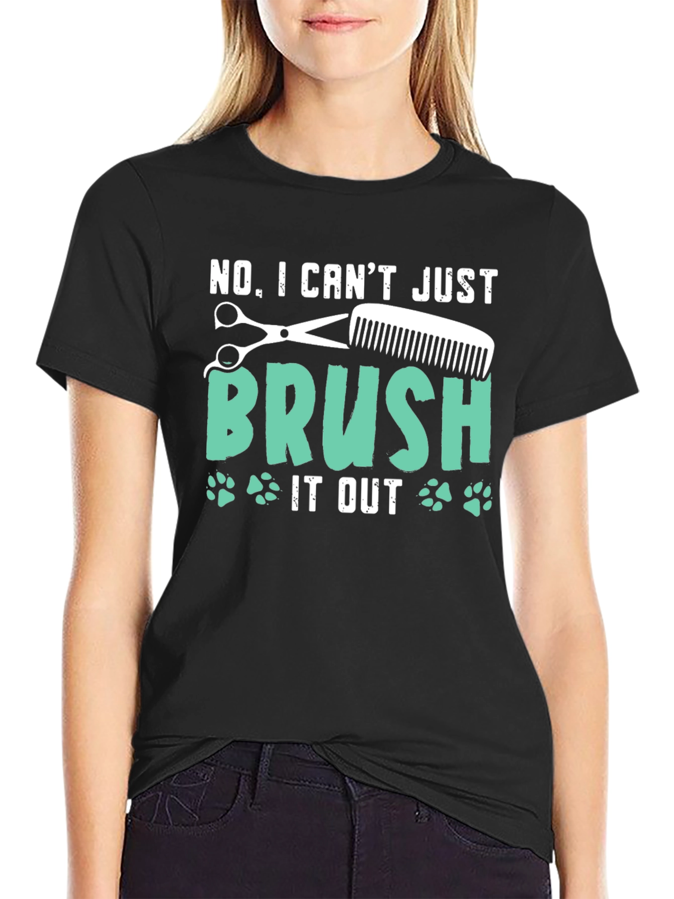 Stylist Cant Just Brush It Out T-Shirt