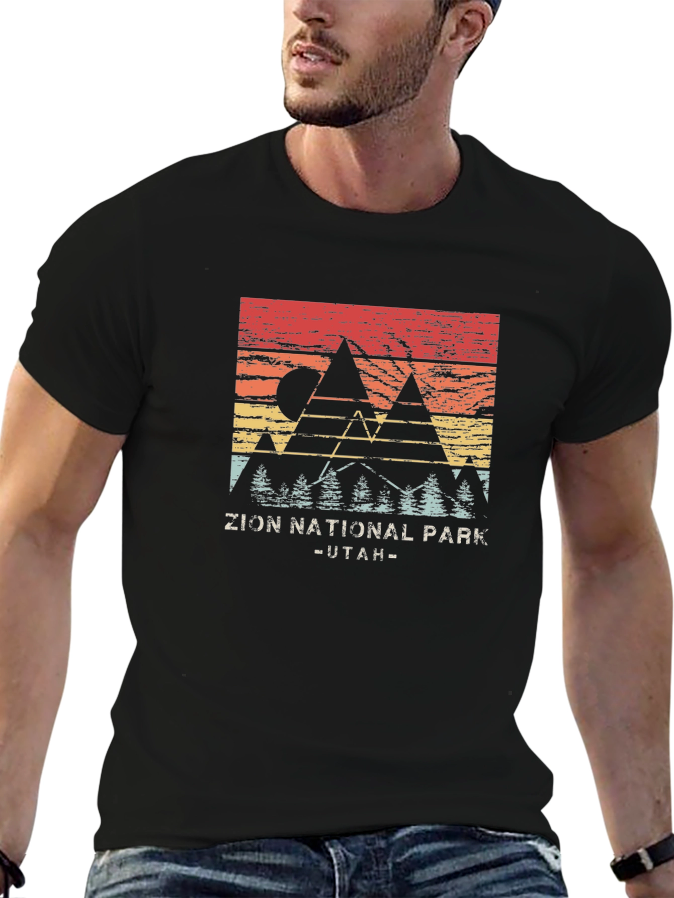 Zion National Park Retro T-Shirt