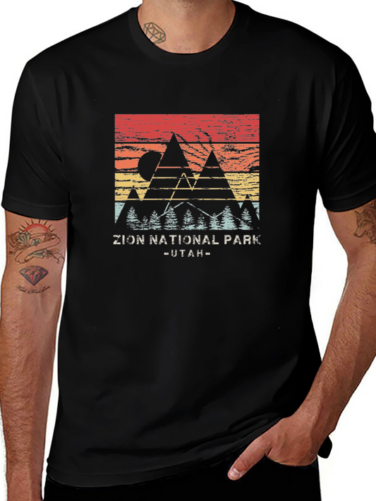 Zion National Park Retro T-Shirt