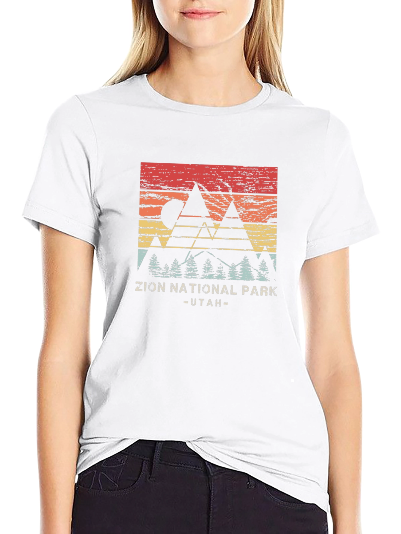 Zion National Park Retro T-Shirt