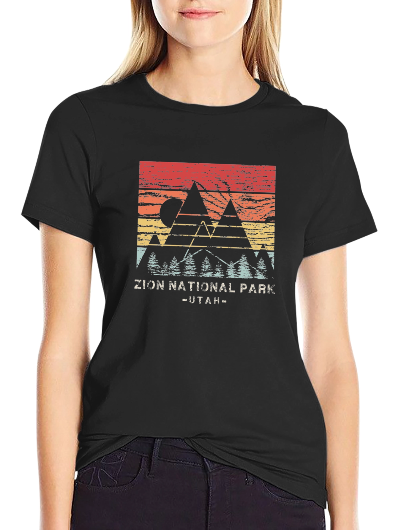 Zion National Park Retro T-Shirt