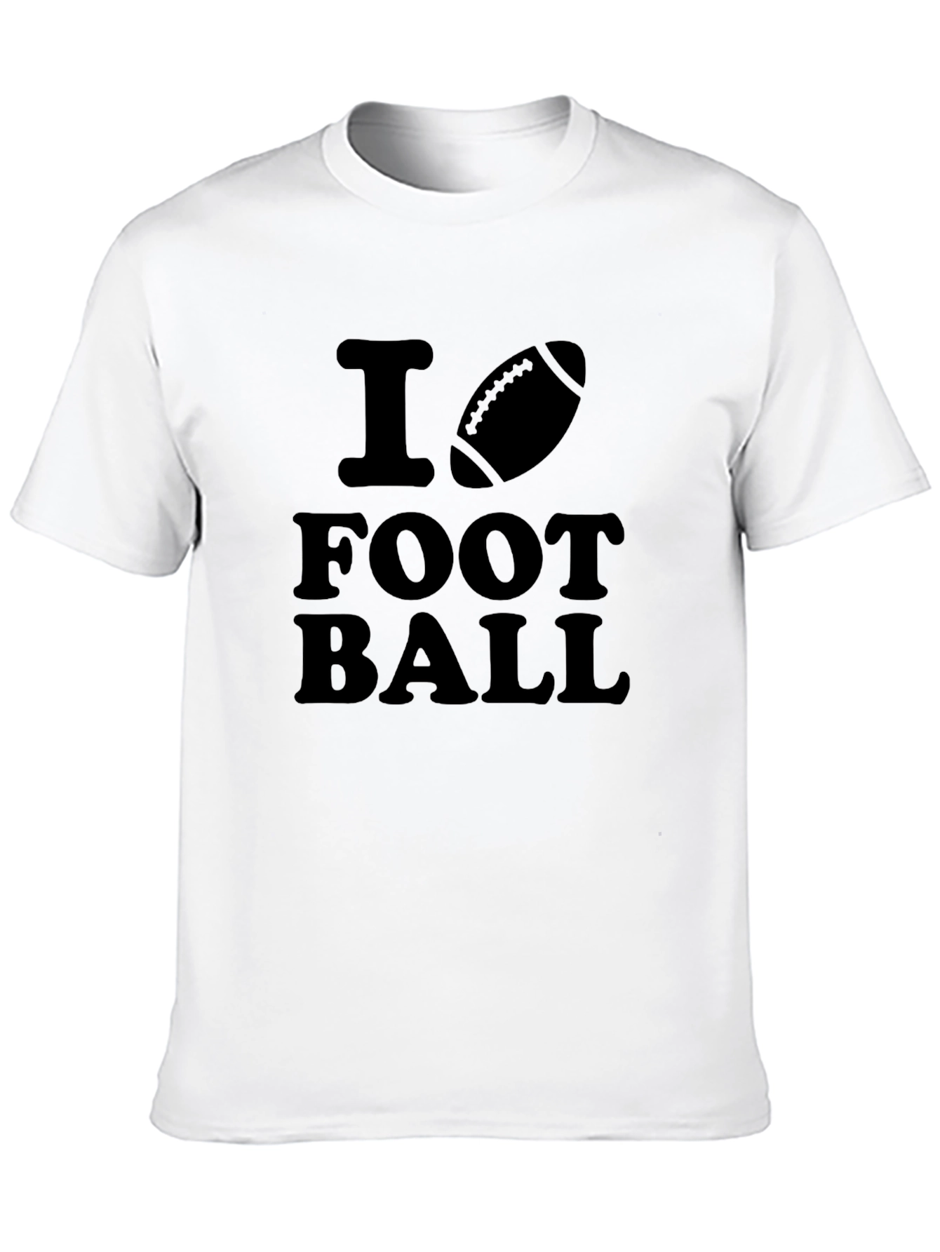 I Heart Football Graphic T-Shirt