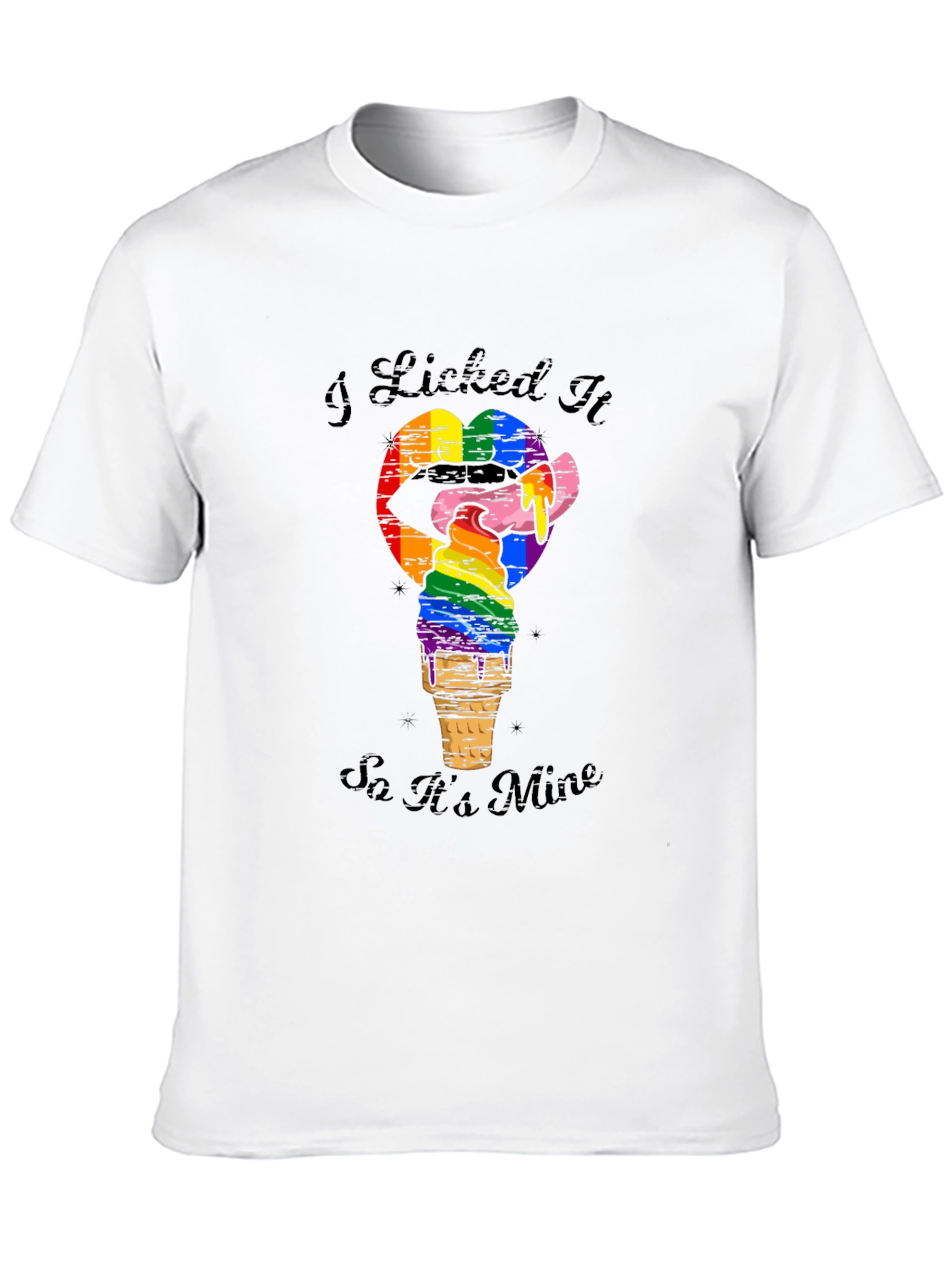 I Licked It So Its Mine Pride T-Shirt