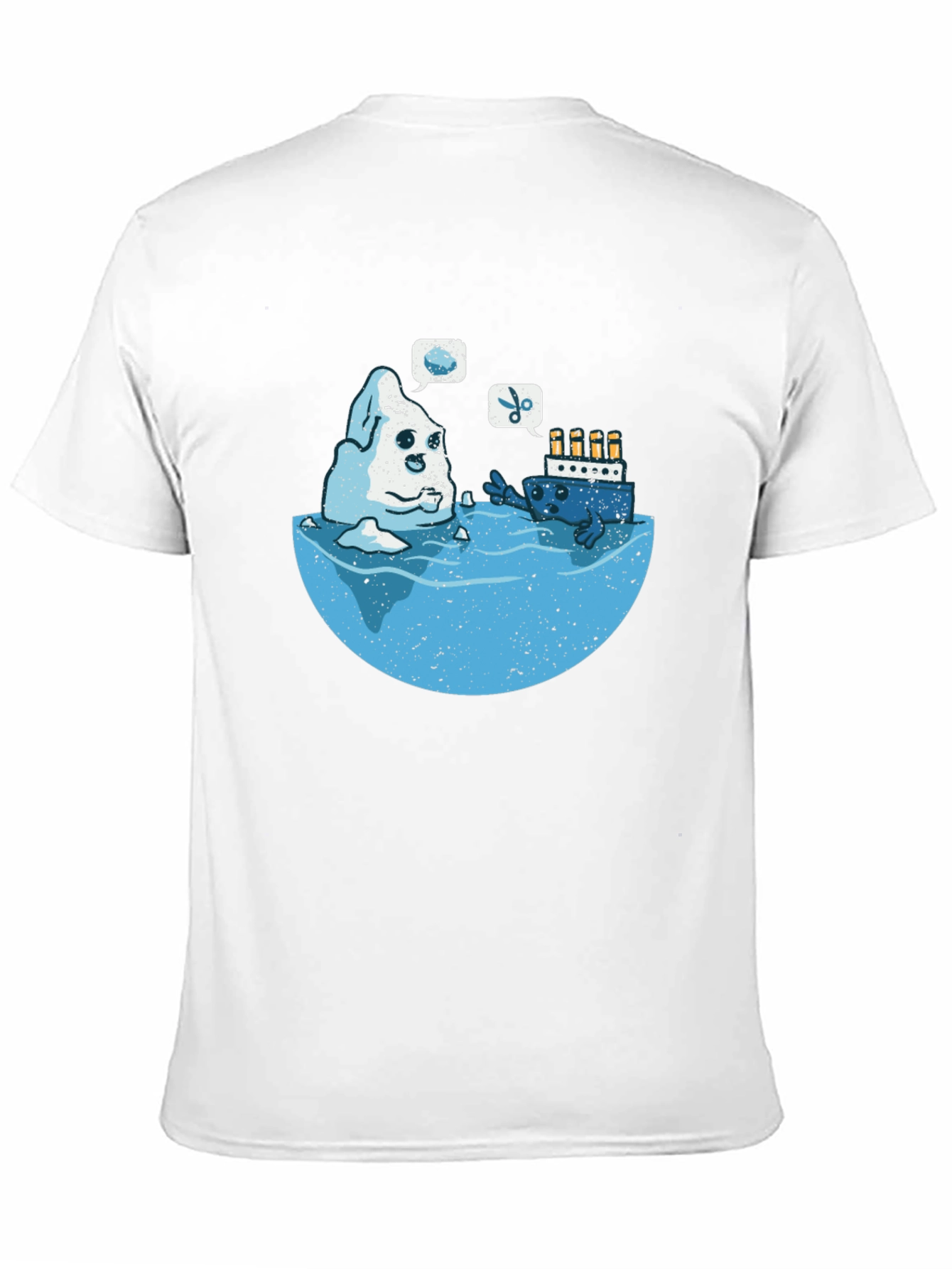 Titanic Iceberg Humor Graphic T-Shirt