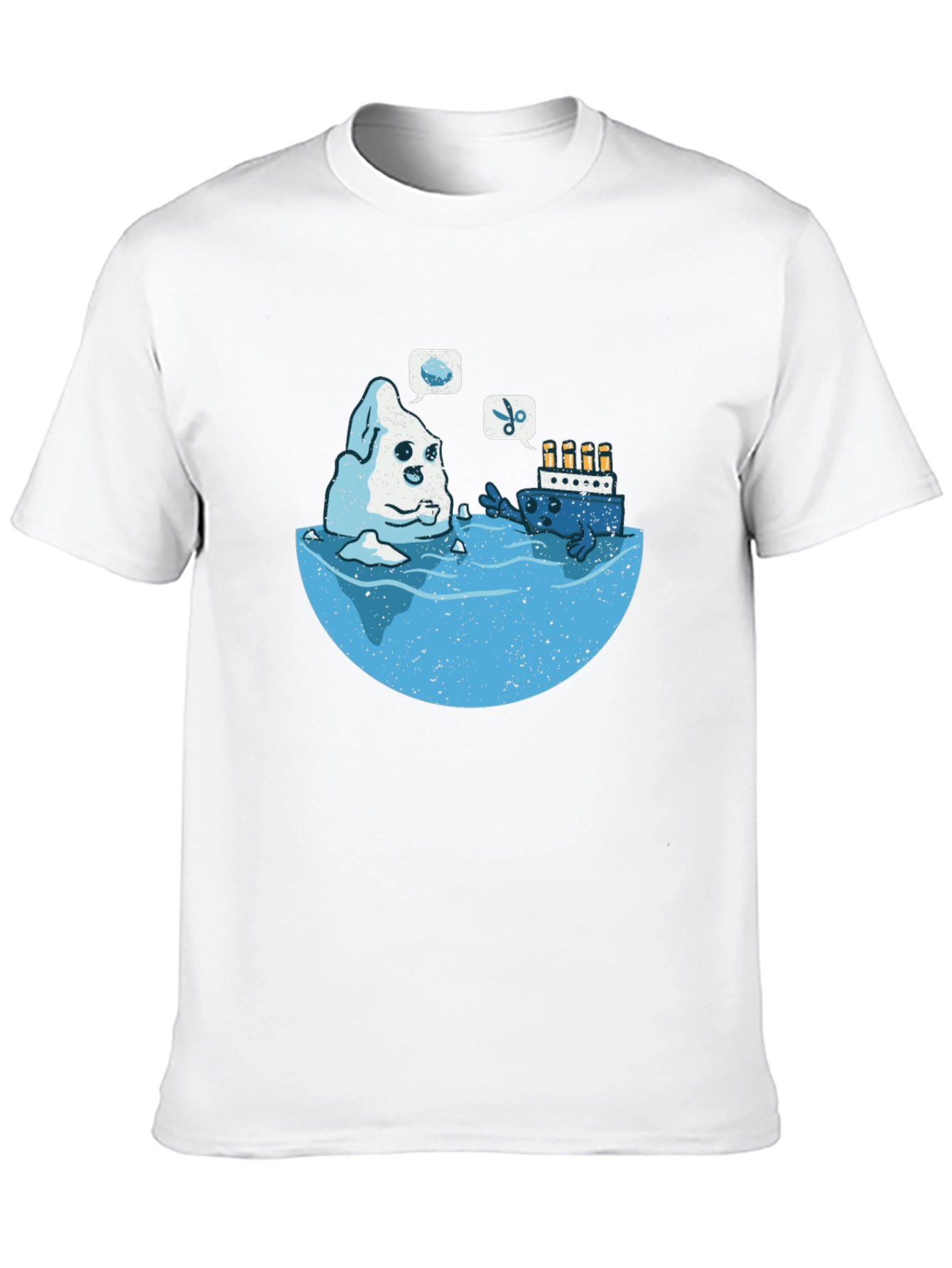 Titanic Iceberg Humor Graphic T-Shirt