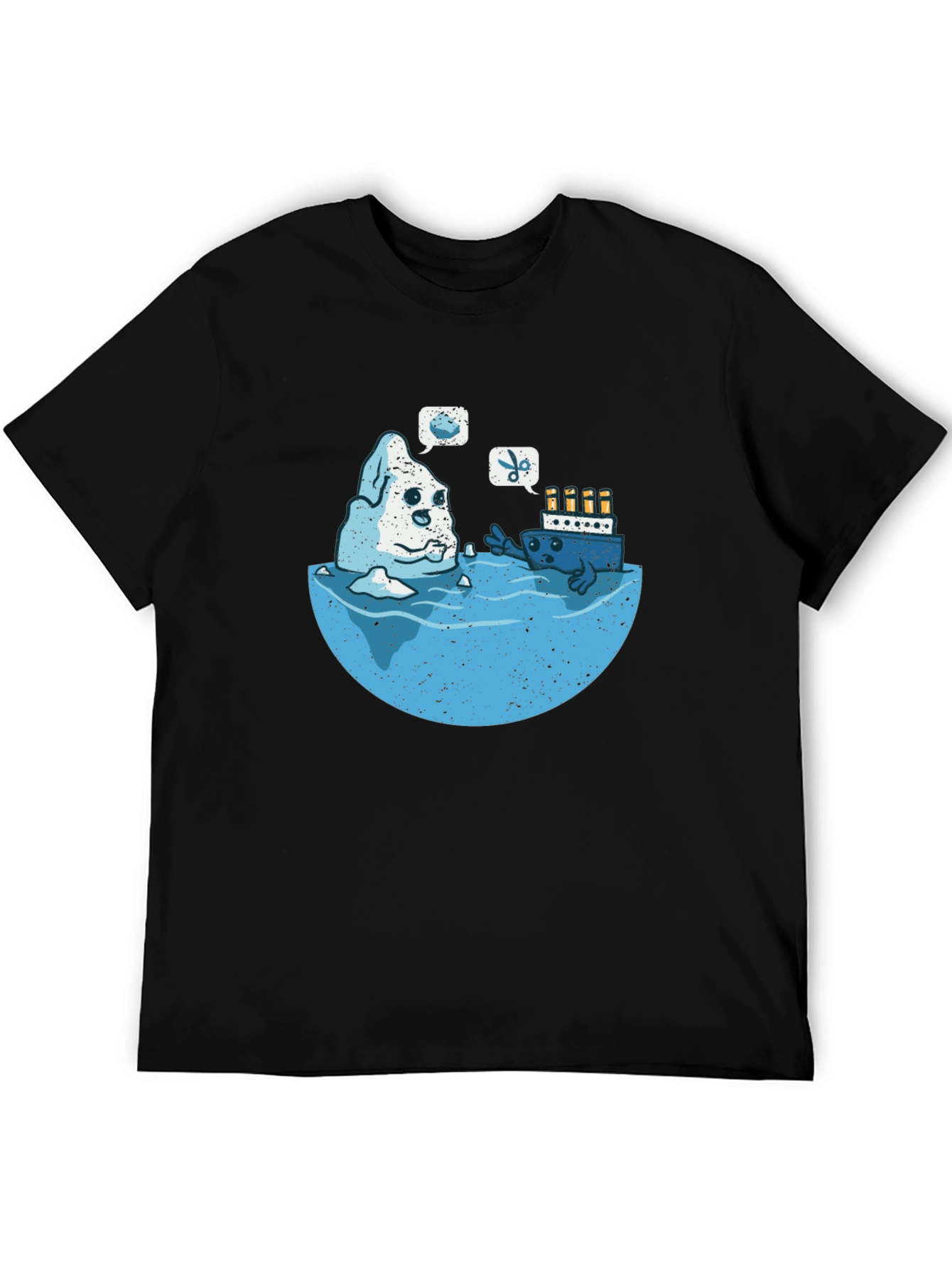 Titanic Iceberg Humor Graphic T-Shirt