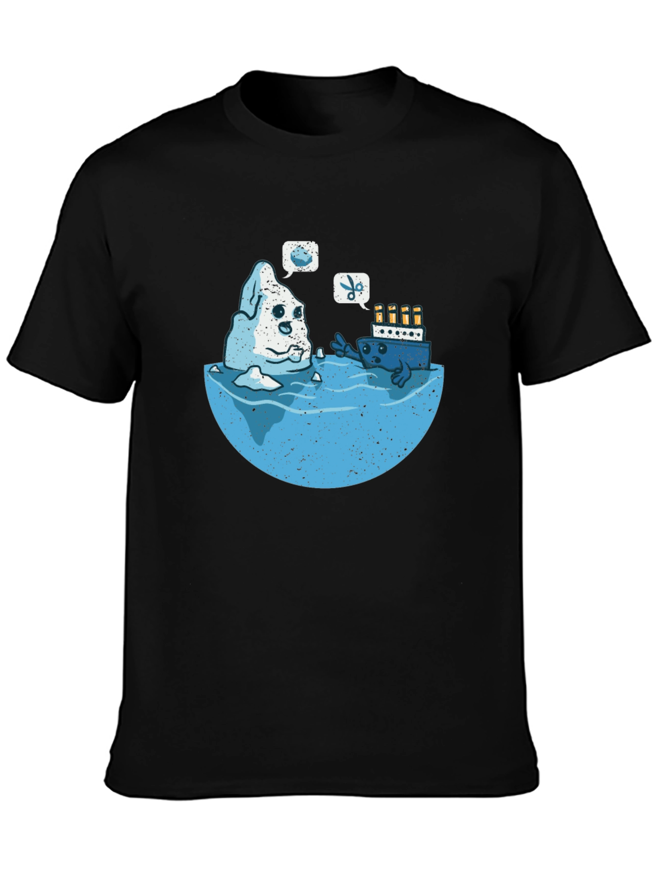 Titanic Iceberg Humor Graphic T-Shirt