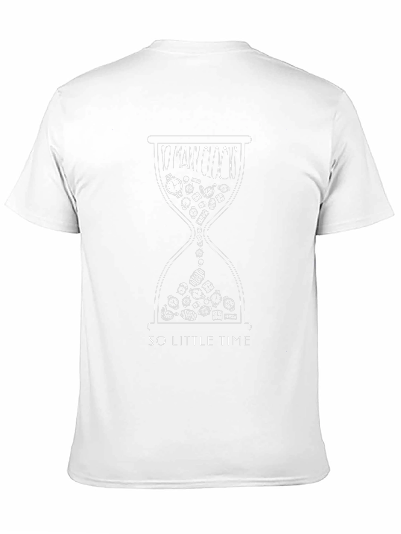 Time Flies Graphic Tee - Black