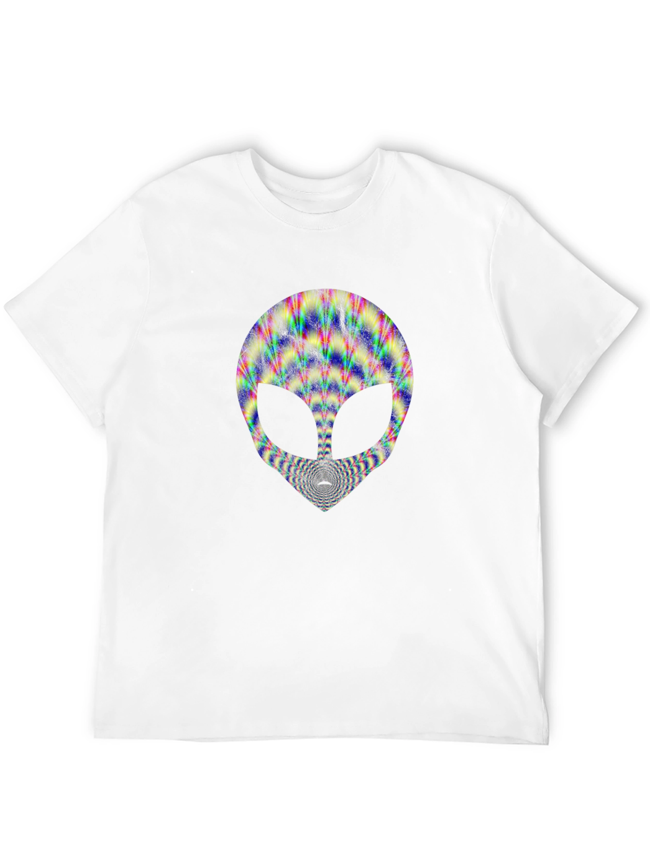 Psychedelic Alien Head T-Shirt
