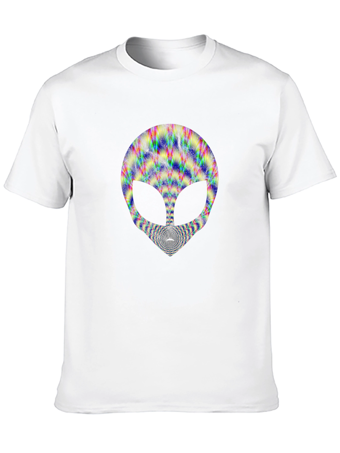 Psychedelic Alien Head T-Shirt
