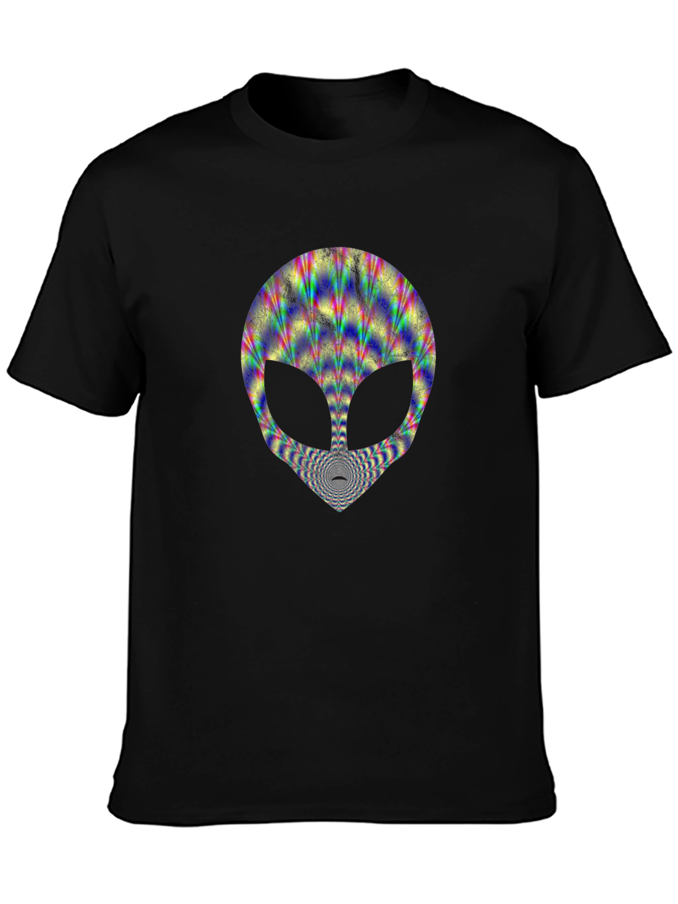 Psychedelic Alien Head T-Shirt