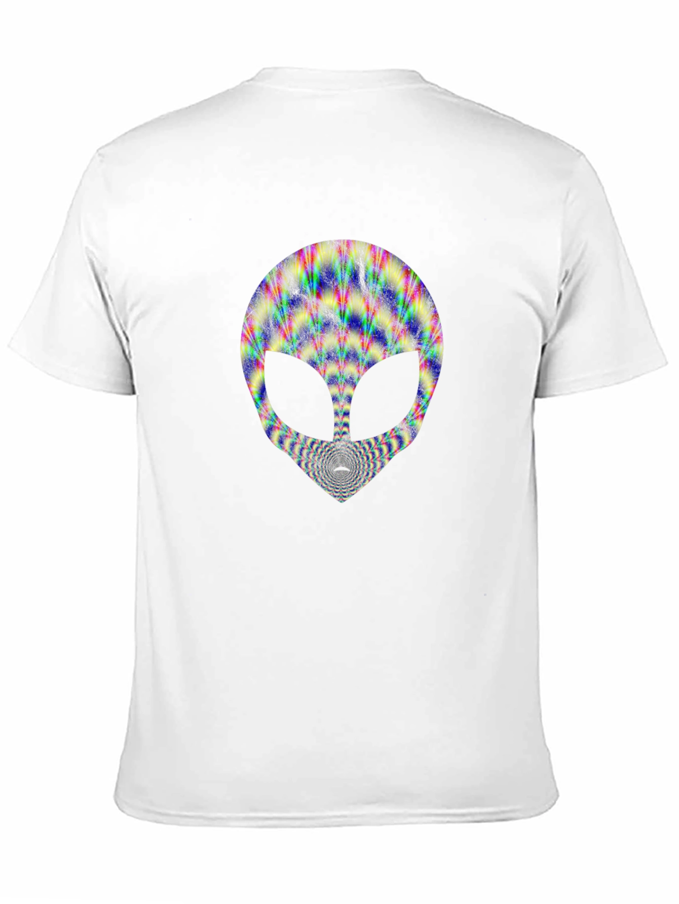 Psychedelic Alien Head T-Shirt