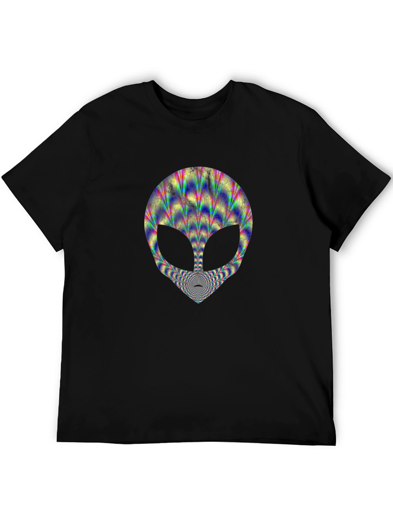 Psychedelic Alien Head T-Shirt