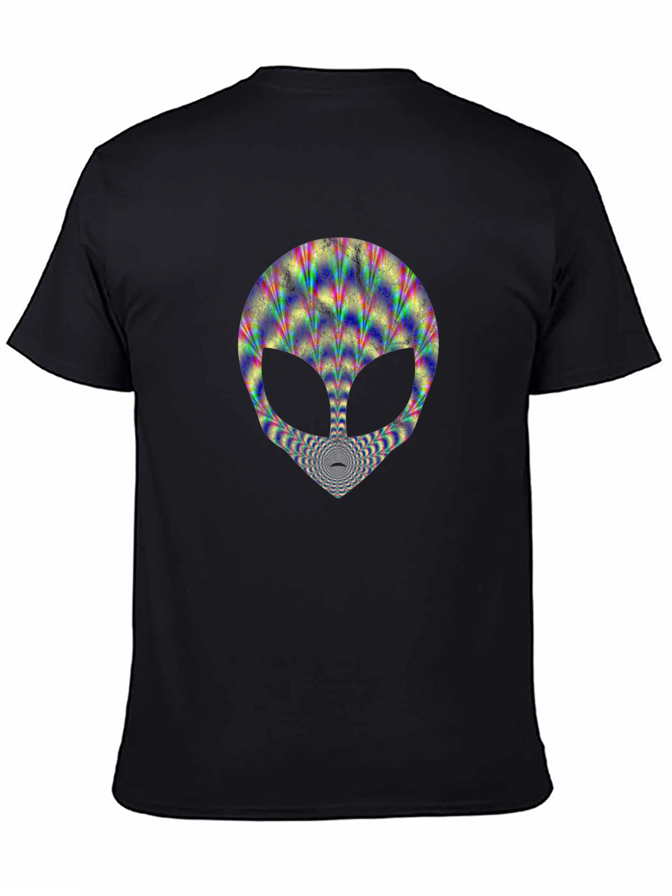 Psychedelic Alien Head T-Shirt
