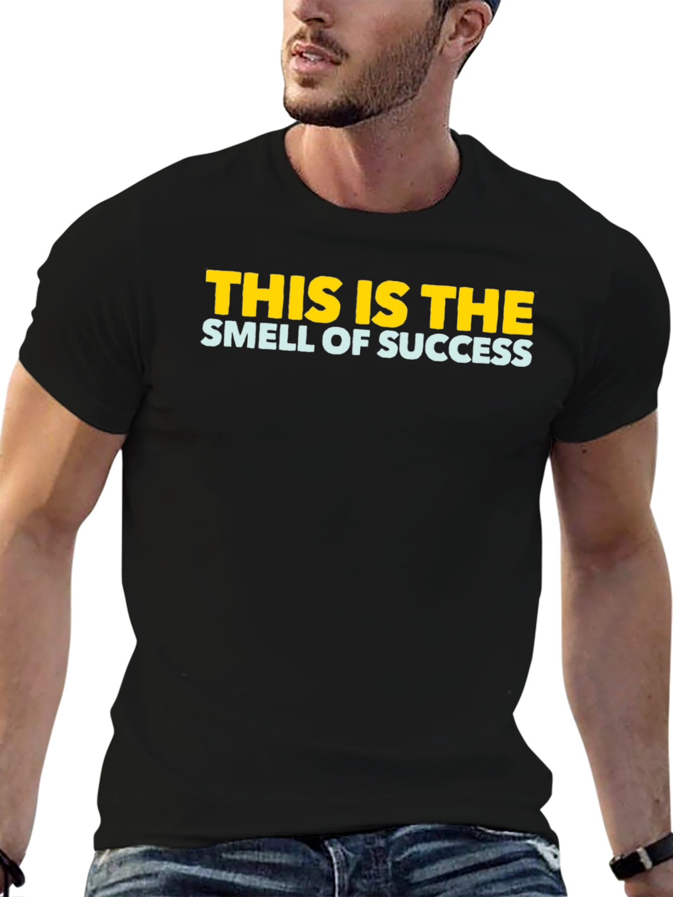 Smell of Success Graphic Tee - Motivational T-Shirt