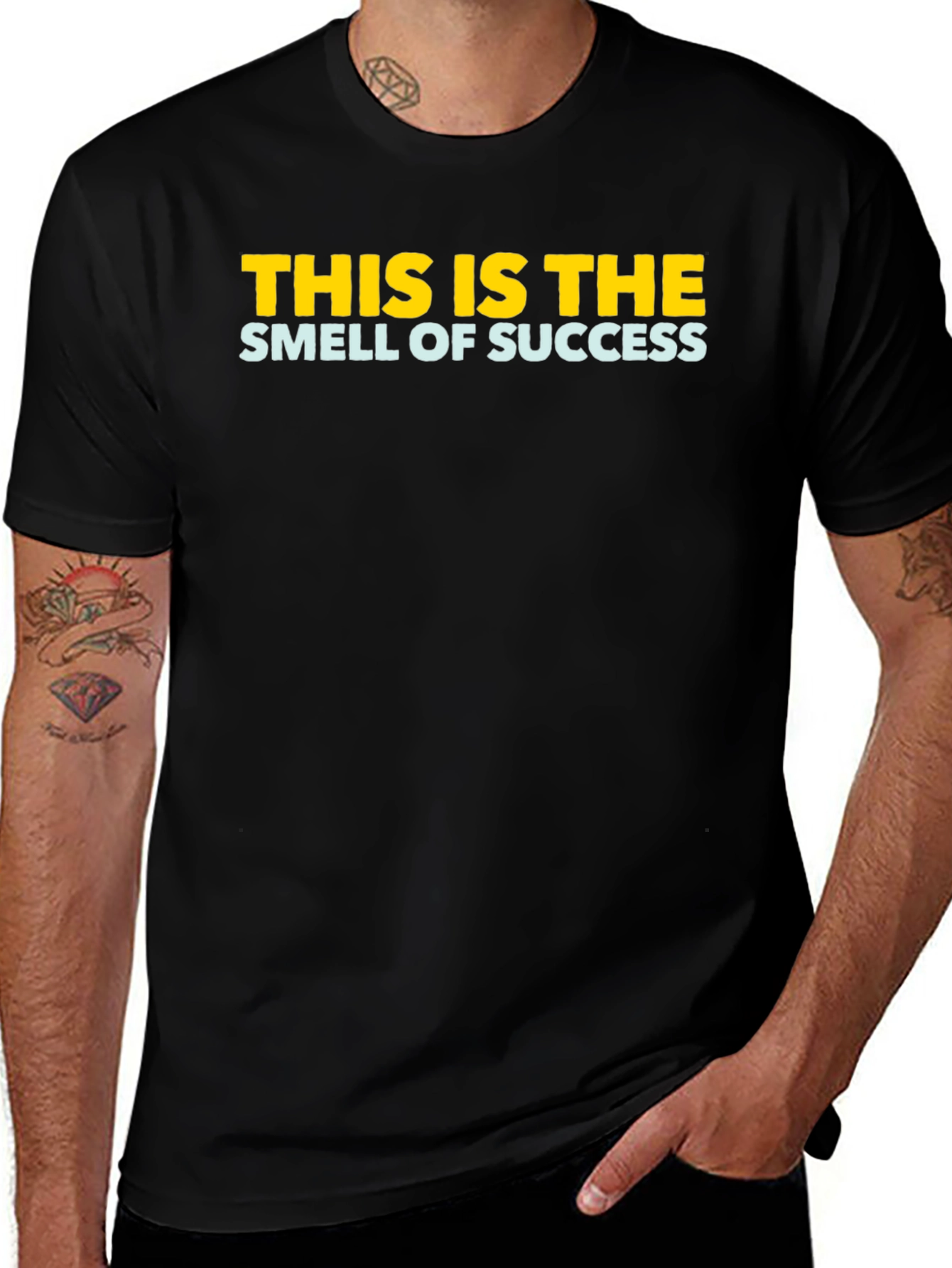 Smell of Success Graphic Tee - Motivational T-Shirt