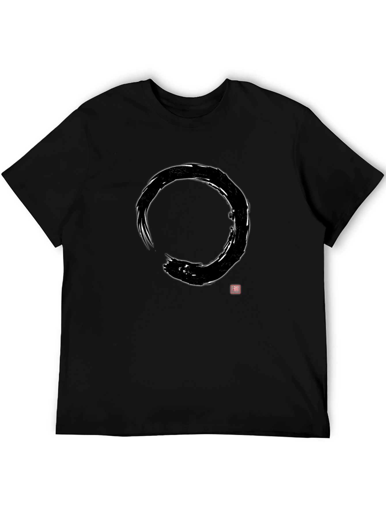 Zen Circle T-Shirt - Casual Cotton Tee