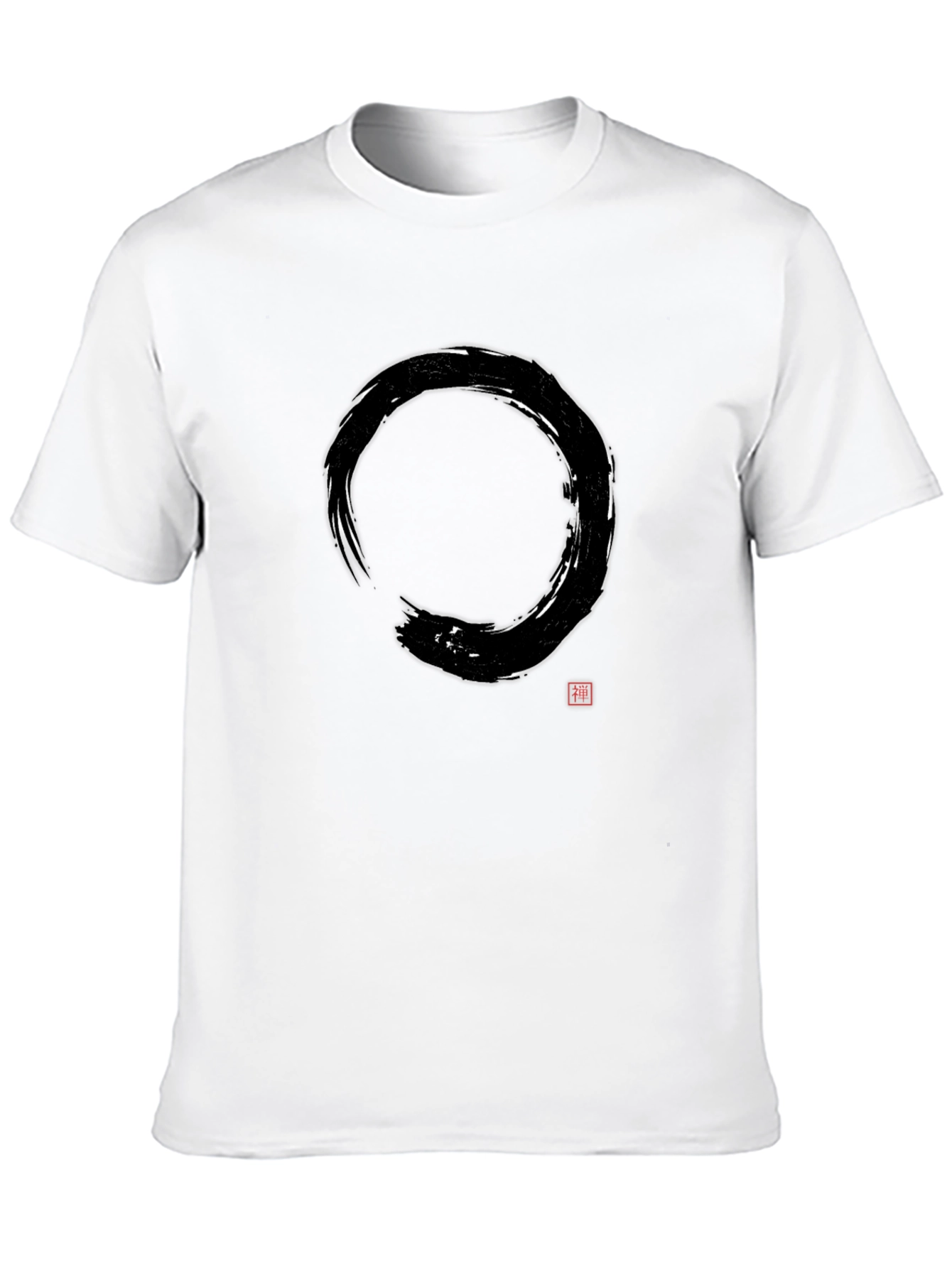 Zen Circle T-Shirt - Casual Cotton Tee