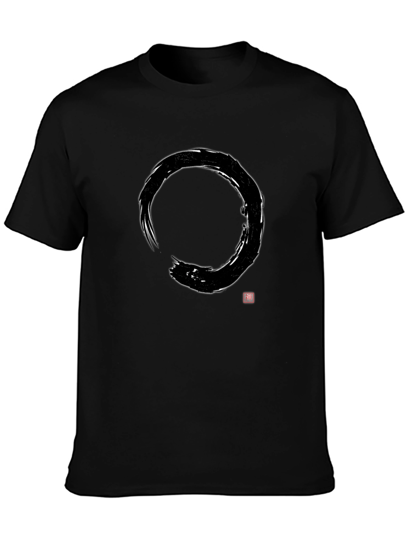 Zen Circle T-Shirt - Casual Cotton Tee