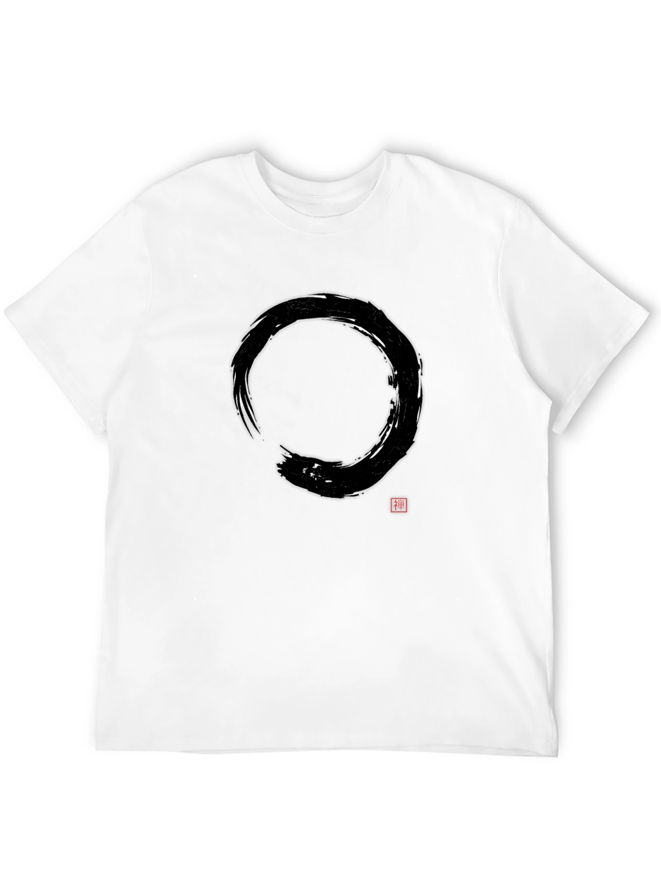 Zen Circle T-Shirt - Casual Cotton Tee